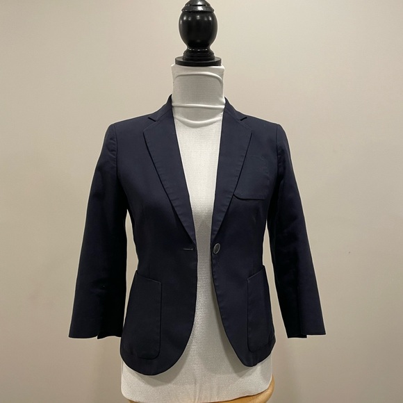 Uniqlo Dark Blue Blazer - Picture 1 of 5